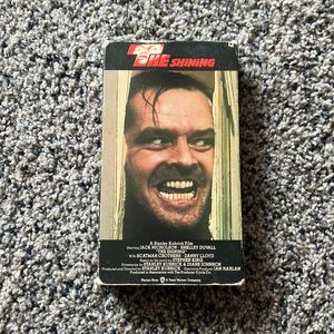 The Shining VHS Tape